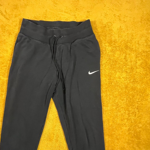 Nike Mens Black Jogger Sweatpants Athletic Tapered Fit size m - Picture 6 of 16